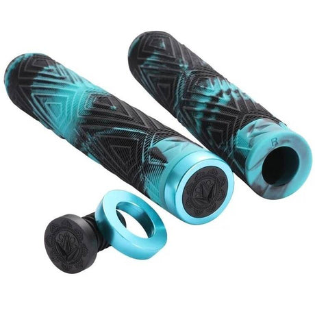 Blunt Will Scott Bar Grips - Black/Teal