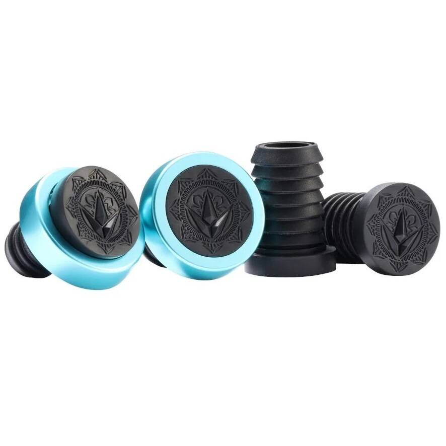 Blunt Will Scott Bar Grips - Black/Teal