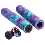 Blunt Will Scott Bar Grips - Purple/Teal