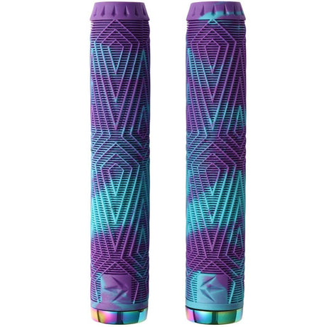 Blunt Will Scott Bar Grips - Purple/Teal