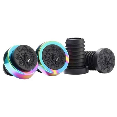 Blunt Will Scott Bar Grips - Purple/Teal