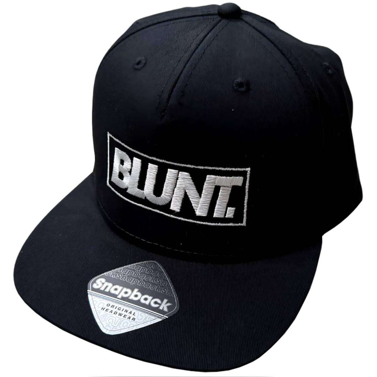Blunt Envy 5 Panel Snapback Cap - Black