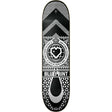 Blueprint Home Heart Skateboard Deck - White/Black 8''