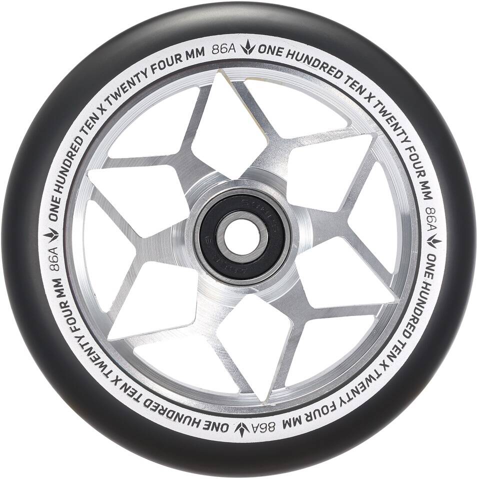 Blunt Diamond 110mm Scooter Wheel - Silver