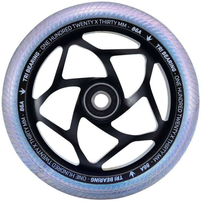Blunt Envy Tri Bearing Scooter Wheel 120mm - Black/Galaxy