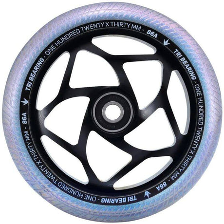 Blunt Envy Tri Bearing Scooter Wheel 120mm - Black/Galaxy