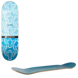 Blueprint Sky Brown Bird Skateboard Deck - Blue 8.25"