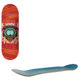 Blueprint Courage Skateboard Deck - Warm Red 8.5"
