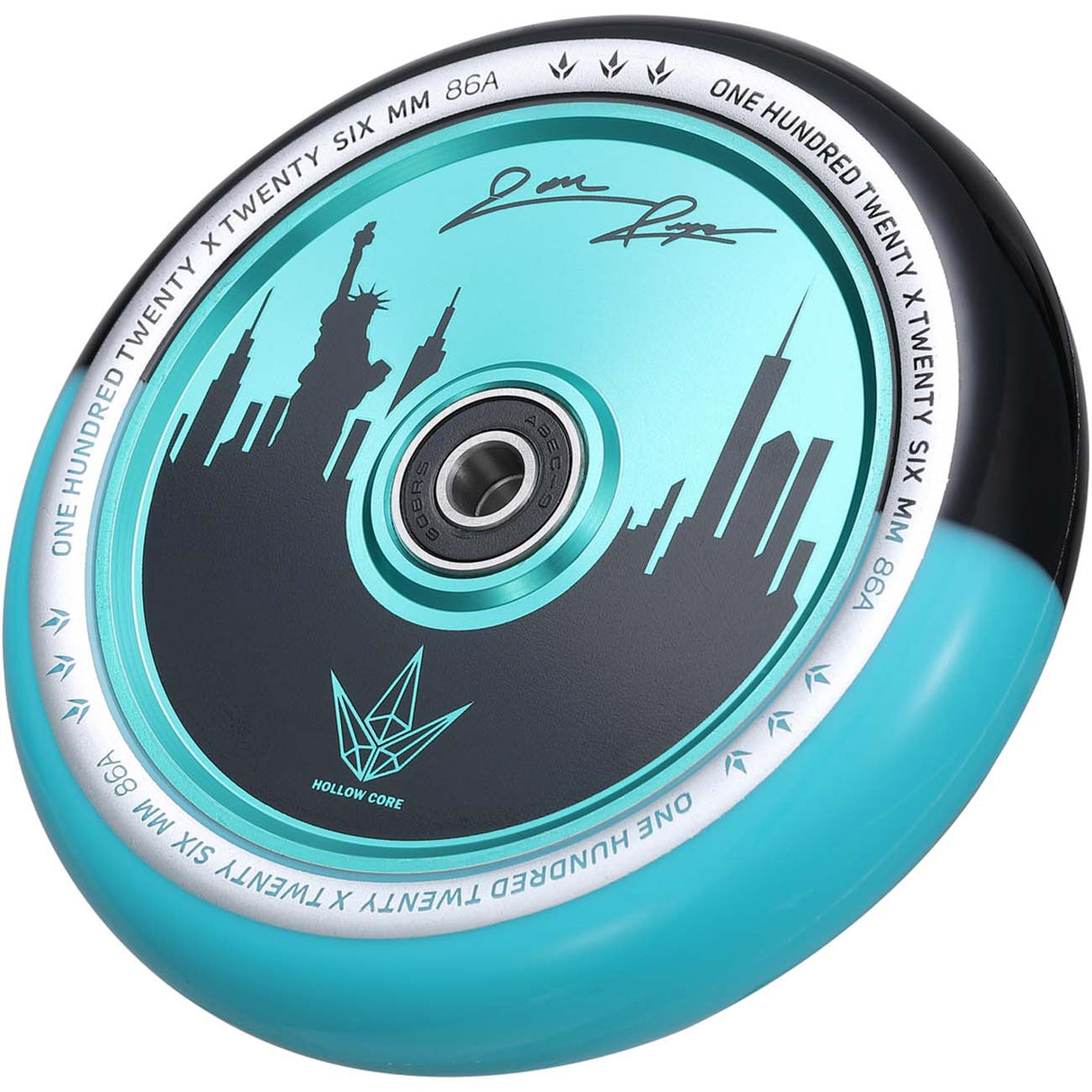 Blunt Jon Reyes Sig 120mm Scooter Wheel - Black/Teal