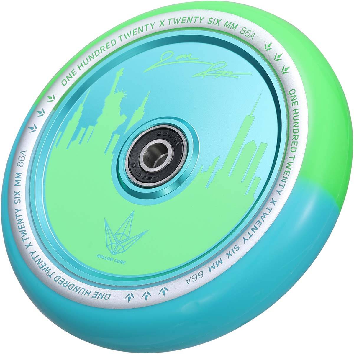 Blunt Jon Reyes Sig 120mm Scooter Wheel - Green/Teal