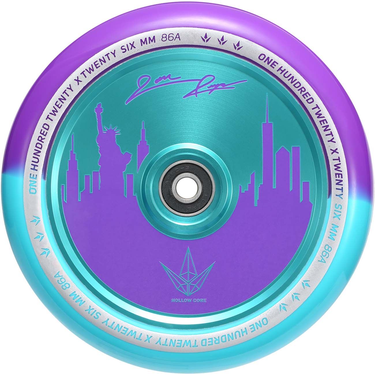 Blunt Jon Reyes Sig 120mm Scooter Wheel - Purple/Teal
