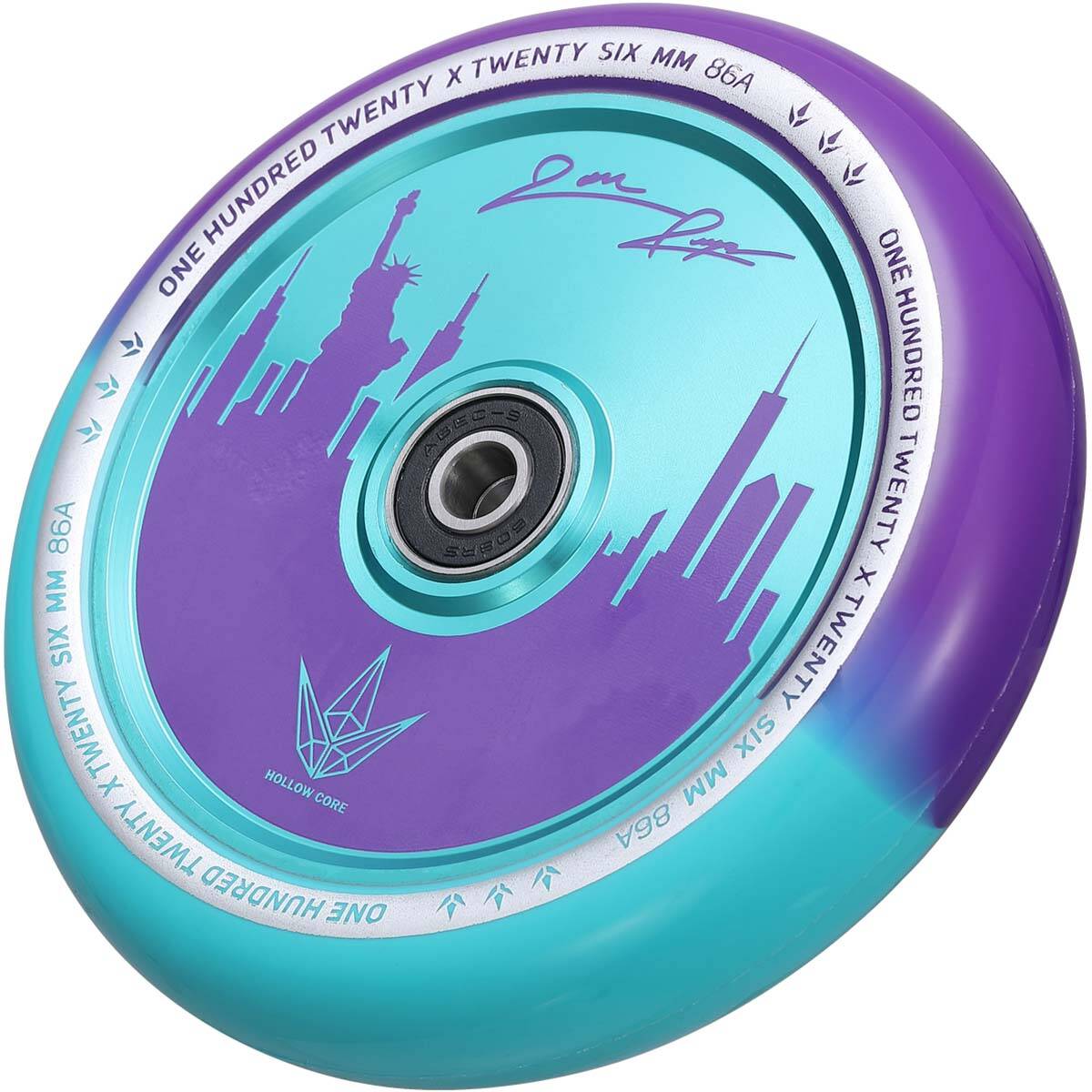 Blunt Jon Reyes Sig 120mm Scooter Wheel - Purple/Teal