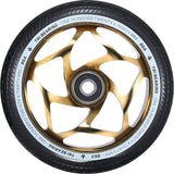 Blunt Tri Bearing 120mm x 30mm Scooter Wheel - Gold/Black