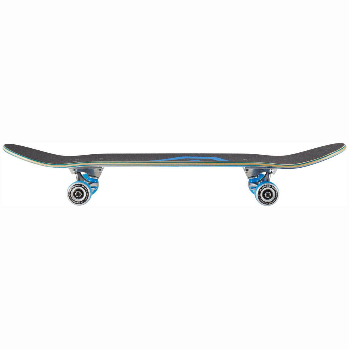 Blueprint Spray Heart Complete Skateboard - Blue/Silver 7.5''