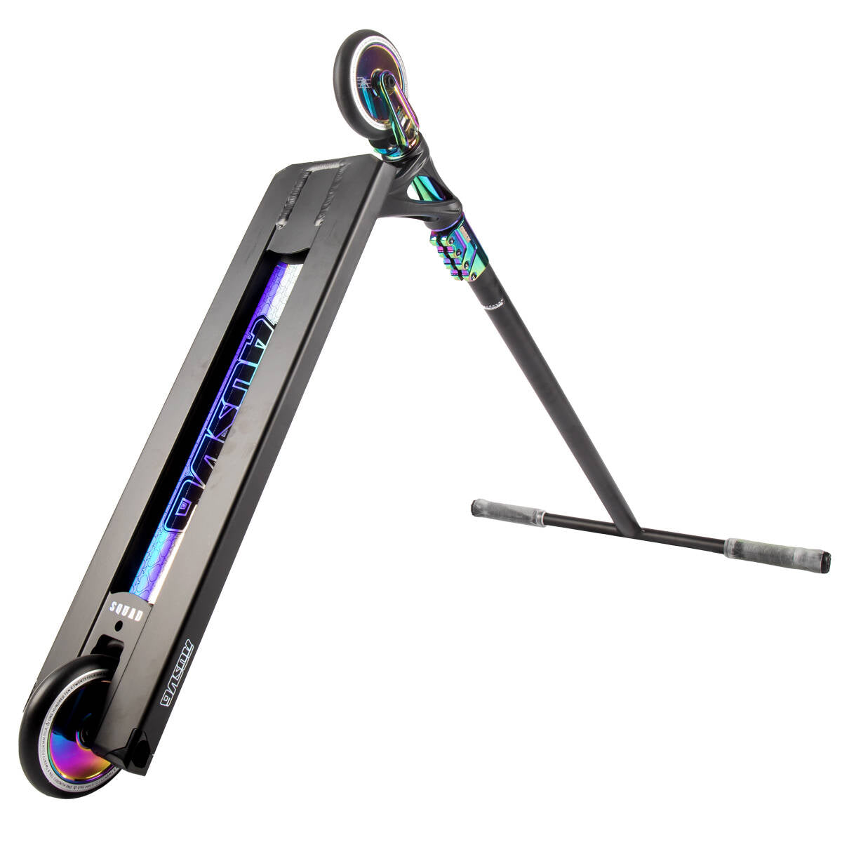 Blunt AOS V6 Custom Stunt Scooter - Black/Oil Slick