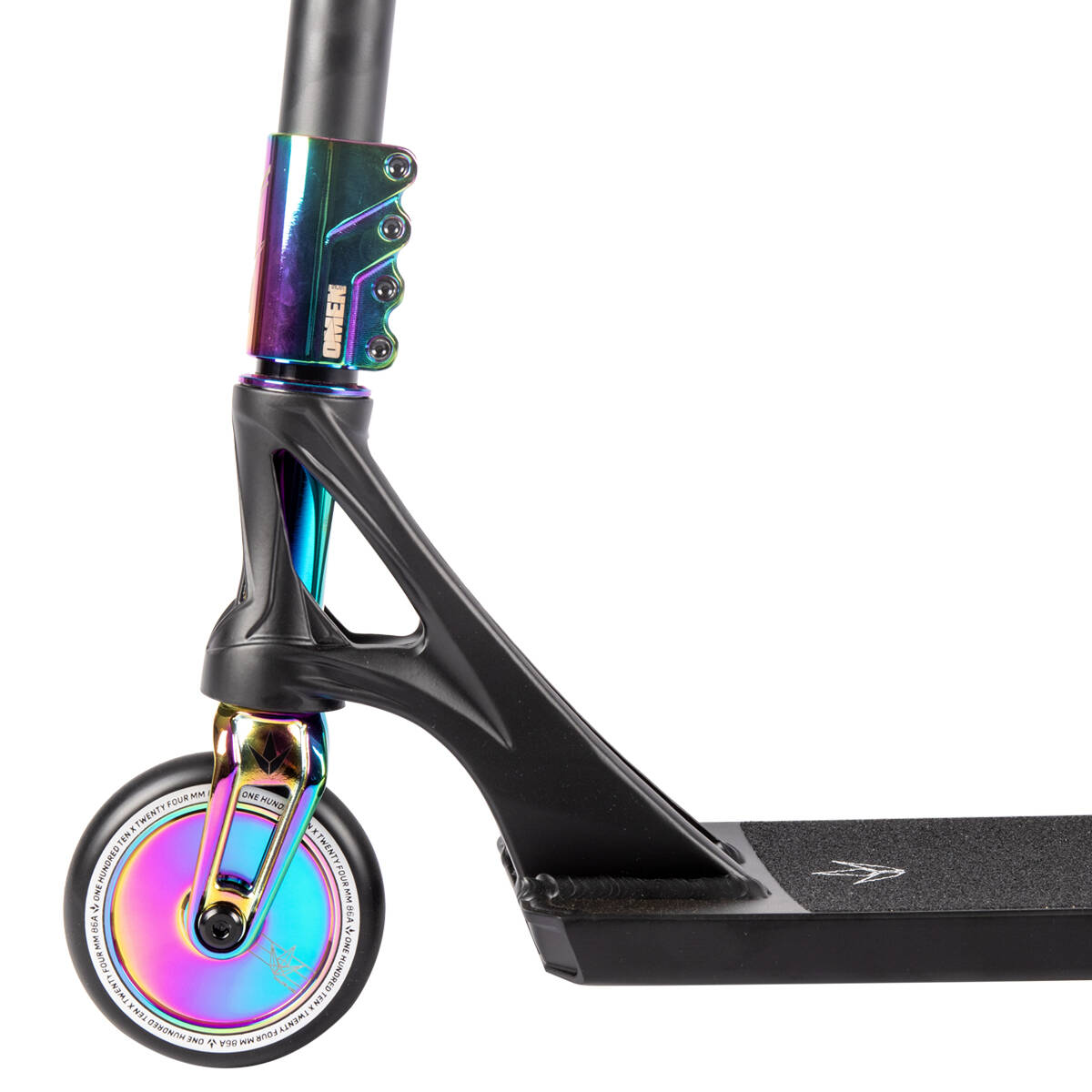 Blunt AOS V6 Custom Stunt Scooter - Black/Oil Slick