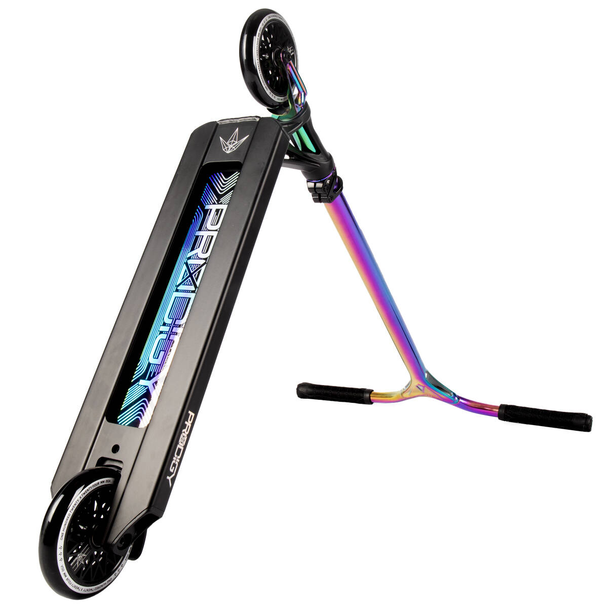 Blunt Prodigy X Union Park Custom Stunt Scooter - Black/Oil Slick