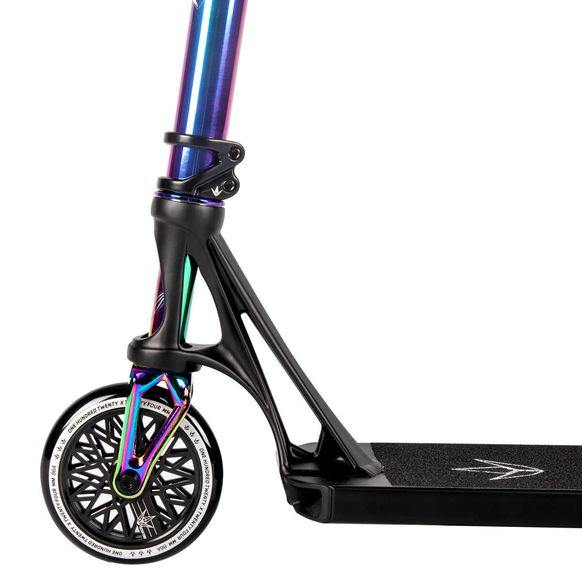Blunt Prodigy X Union Park Custom Stunt Scooter - Black/Oil Slick