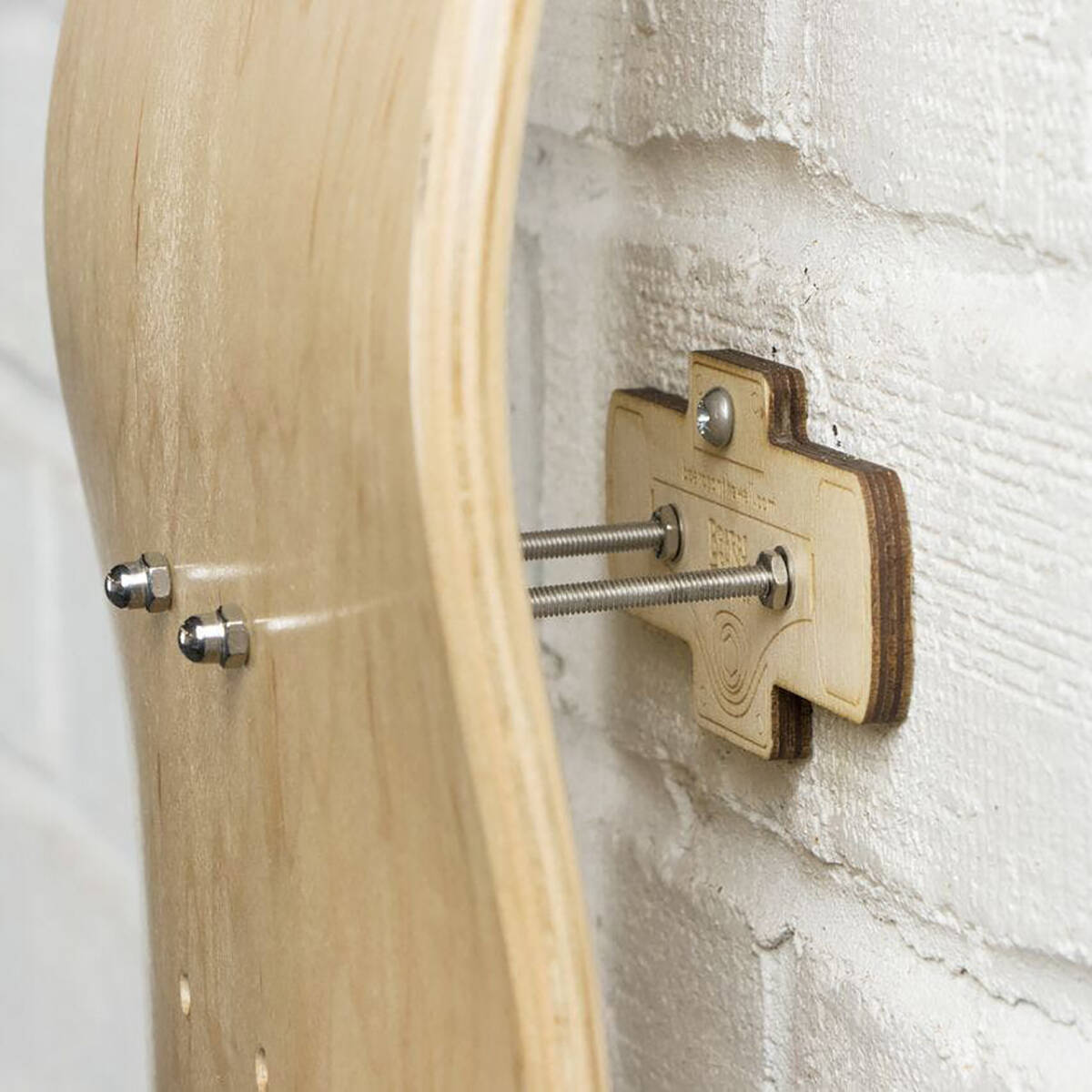 Boards On The Wall Skateboard Deck Mount - Natural - 8 Pack