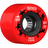 Bones ATF Rough Riders Wranglers Core 80a Skateboard Wheels - Red 59mm (Pack of 4)