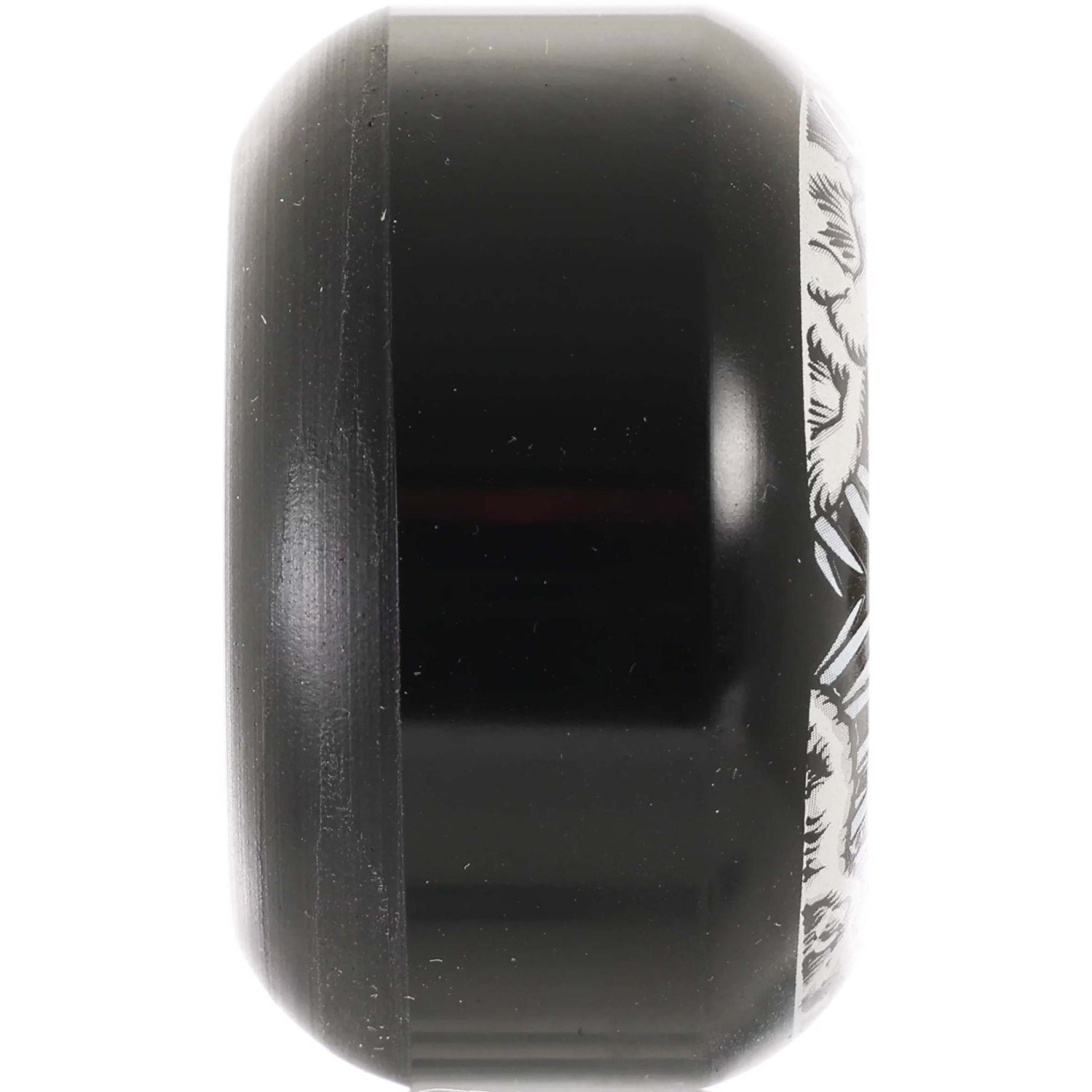 Bones Dark Waters V5 Sidecut Skateboard Wheels - Black 53mm