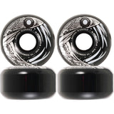 Bones Dark Waters V5 Sidecut Skateboard Wheels - Black 54mm