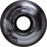 Bones Dark Waters V5 Sidecut Skateboard Wheels - Black 55mm
