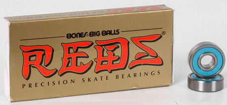 Bones Big Balls Reds Bearings - 8mm (Pack of 8)