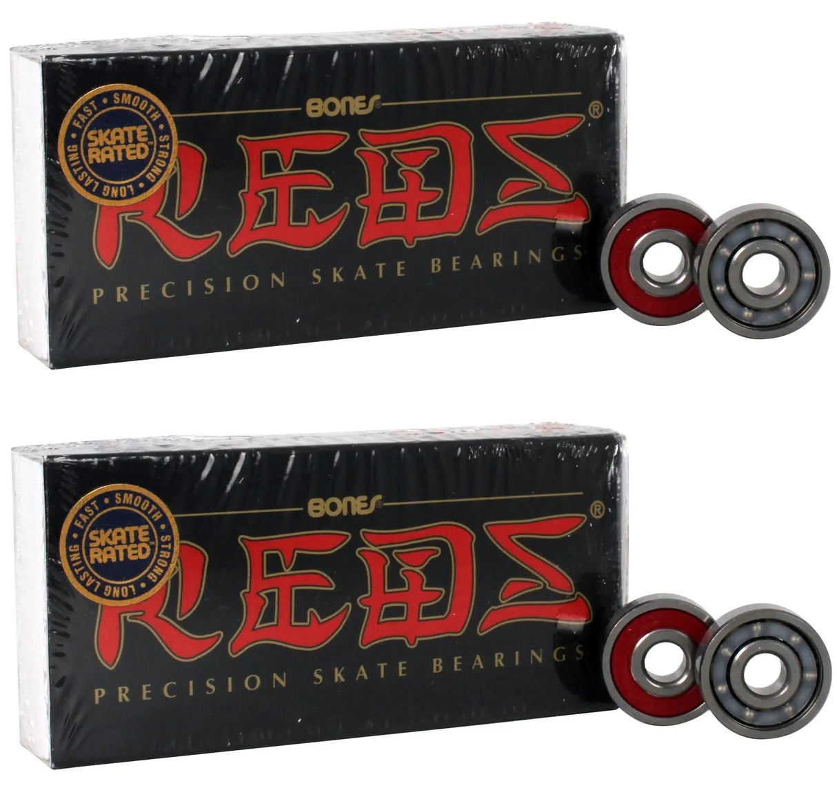 Bones Reds Bearings (Pack of 16)