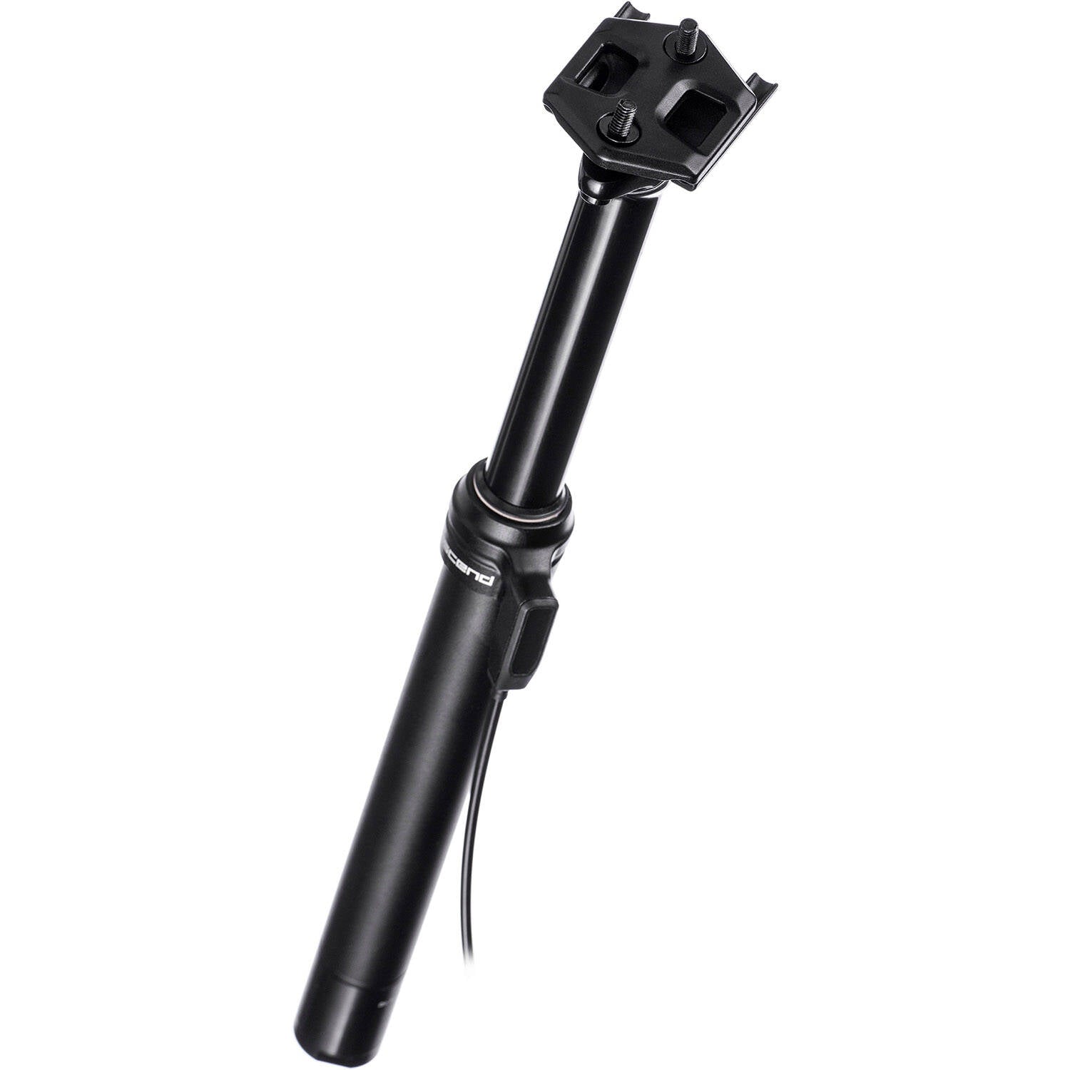Brand-X Ascend II 2x Lever Dropper Seatpost Black 100mm - 31.6mm x 350mm