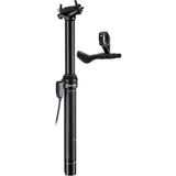 Brand-X Ascend 2x Lever Dropper Seatpost (120mm &amp; 150mm) - Black 30.9mm x 370mm 100mm