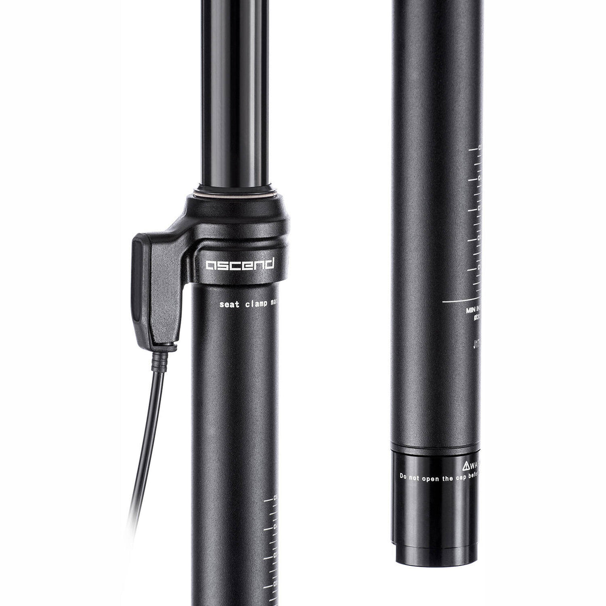 Brand-X Ascend II XL 170mm Dropper Seatpost - Black 31.6mm x 489mm 170mm
