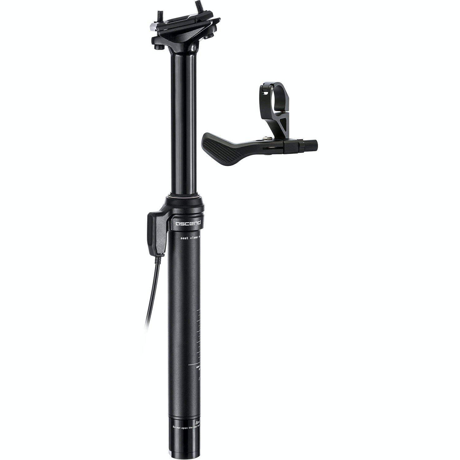 Brand-X Ascend II Dropper 150mm Seatpost - Black 30.9mm x 449mm 150mm