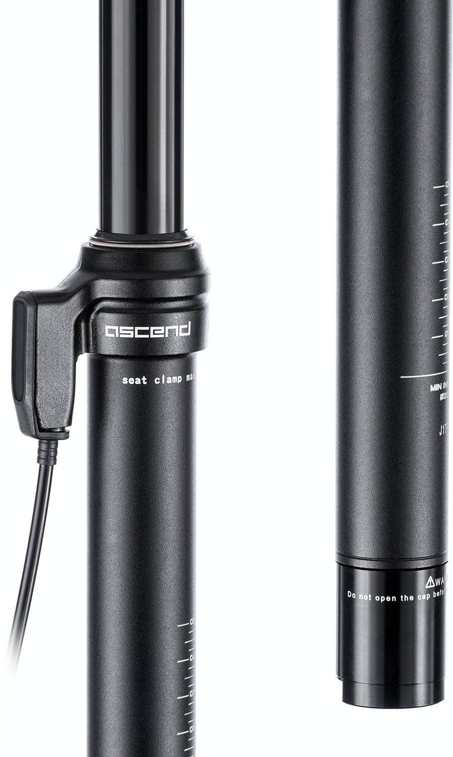 Brand-X Ascend II Dropper 150mm Seatpost - Black 31.6mm x 449mm 150mm