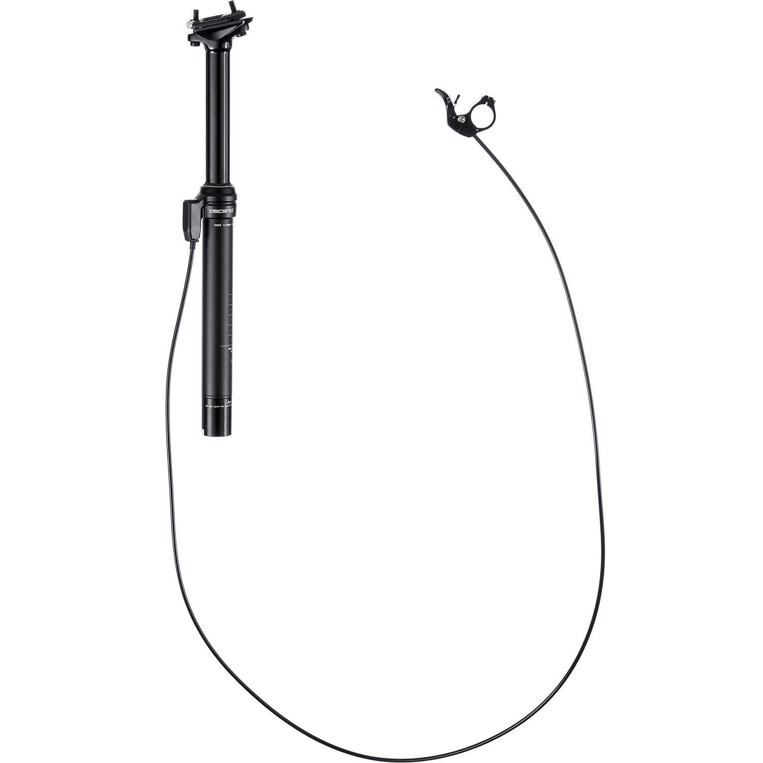 Brand-X Ascend II Dropper 150mm Seatpost - Black 30.9mm x 449mm 150mm