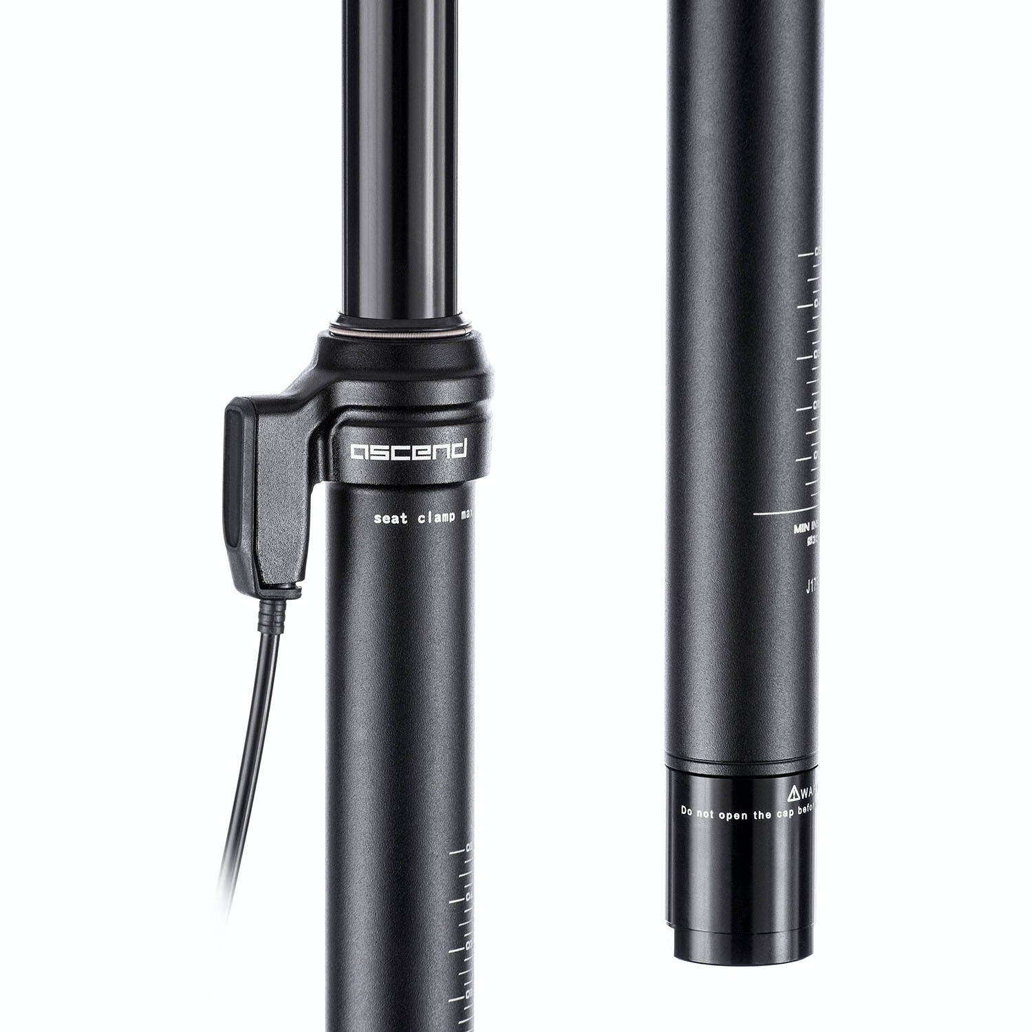 Brand-X Ascend II Dropper 150mm Seatpost - Black 31.6mm x 449mm 150mm