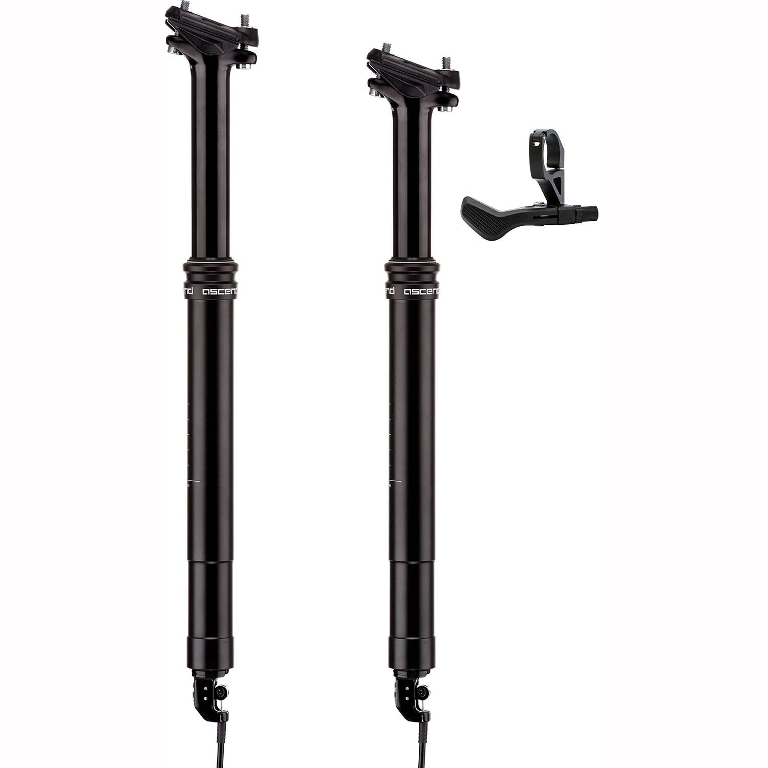 Brand-X Ascend XL 170mm Dropper Seatpost - Black 31.6mm x 499mm x 170mm