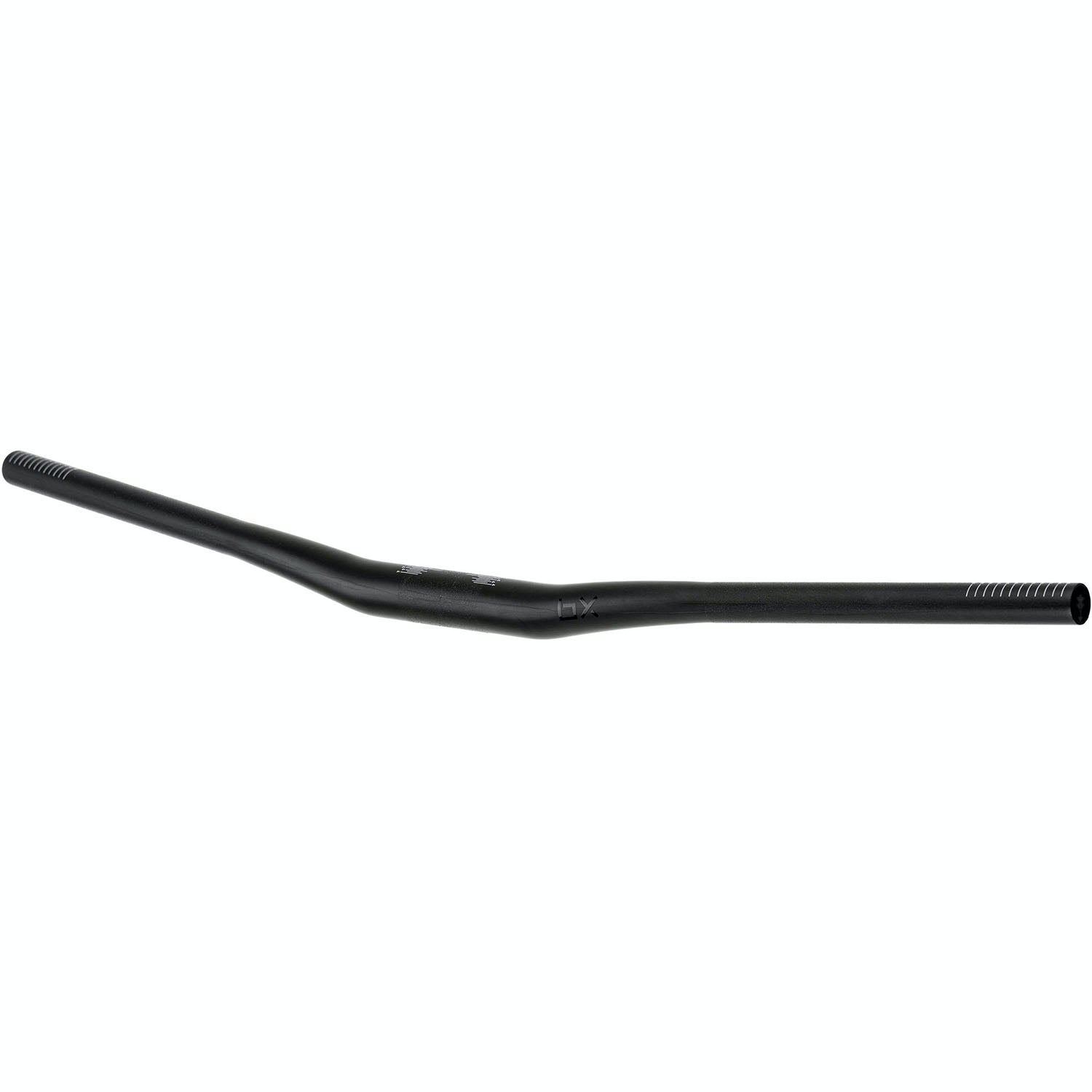 Brand-X Carbon Riser MTB Handlebars - Black 800mm 31.8mm 12mm