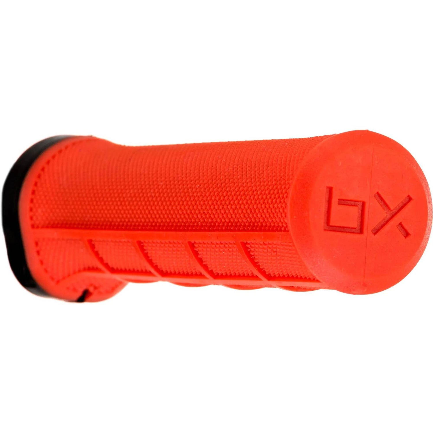 Brand-X Half Waffle Lock On Mountain Bike Grips - Red