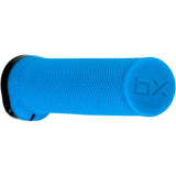 Brand-X Knurled Lock On Mountain Bike Grips - Blue