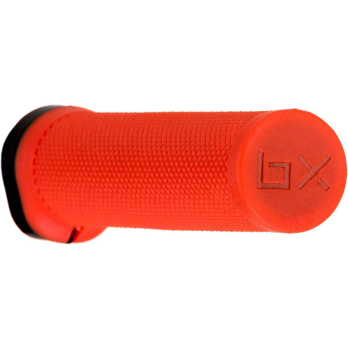 Brand-X Knurled Lock On Mountain Bike Grips - Red