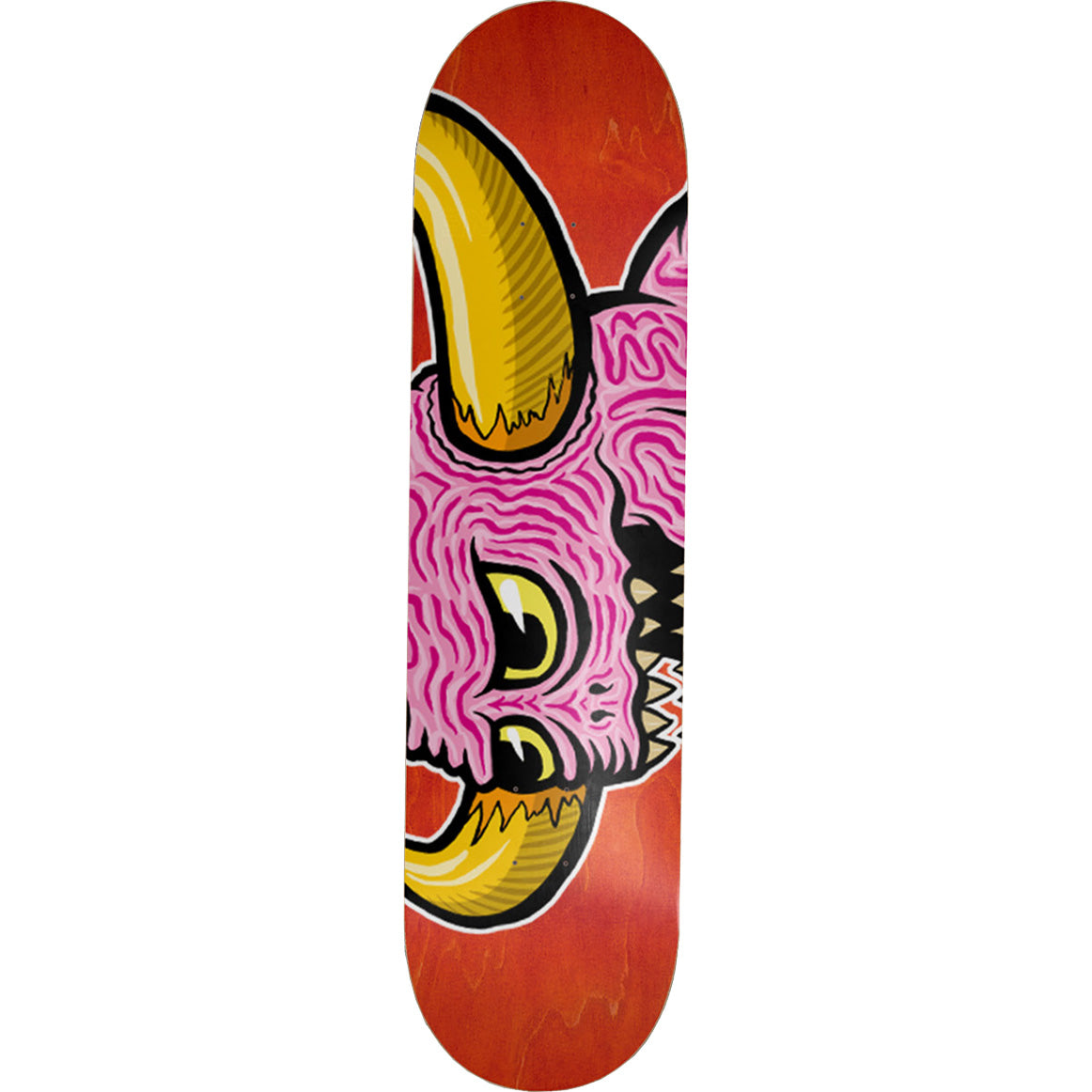 Toy Machine Brain Monster Skateboard Deck 8.25"