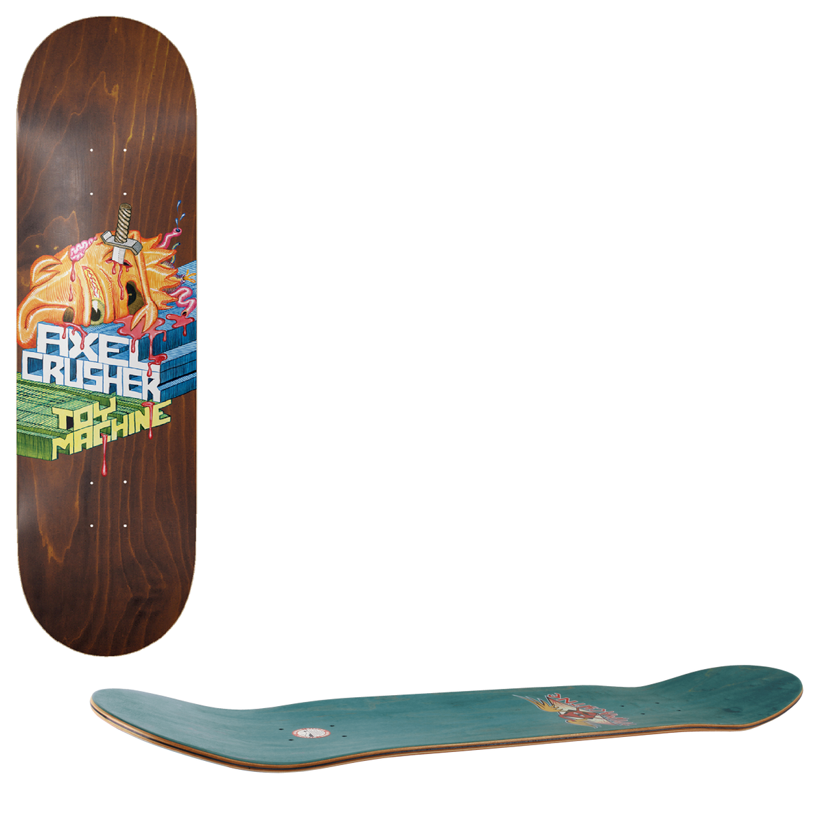 Toy Machine Stabbed Skateboard Deck - Axel 8.38"