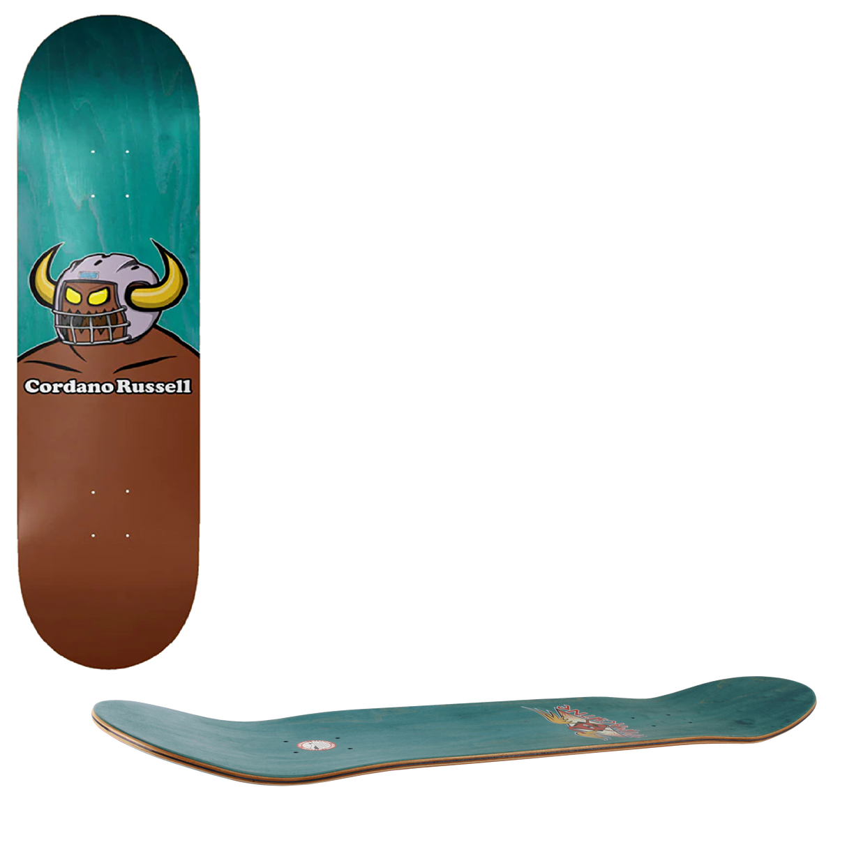 Toy Machine Holy Spirit Skateboard Deck- Russell 8.5"