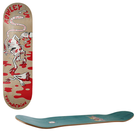 Toy Machine Slayer Skateboard Deck - Rowley 8.5"
