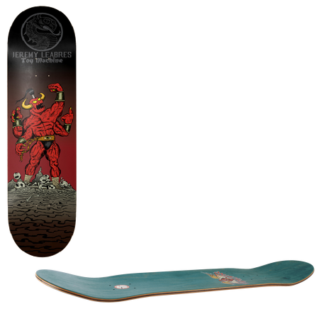 Toy Machine Death Fight Skateboard Deck - Leabres 8.25"