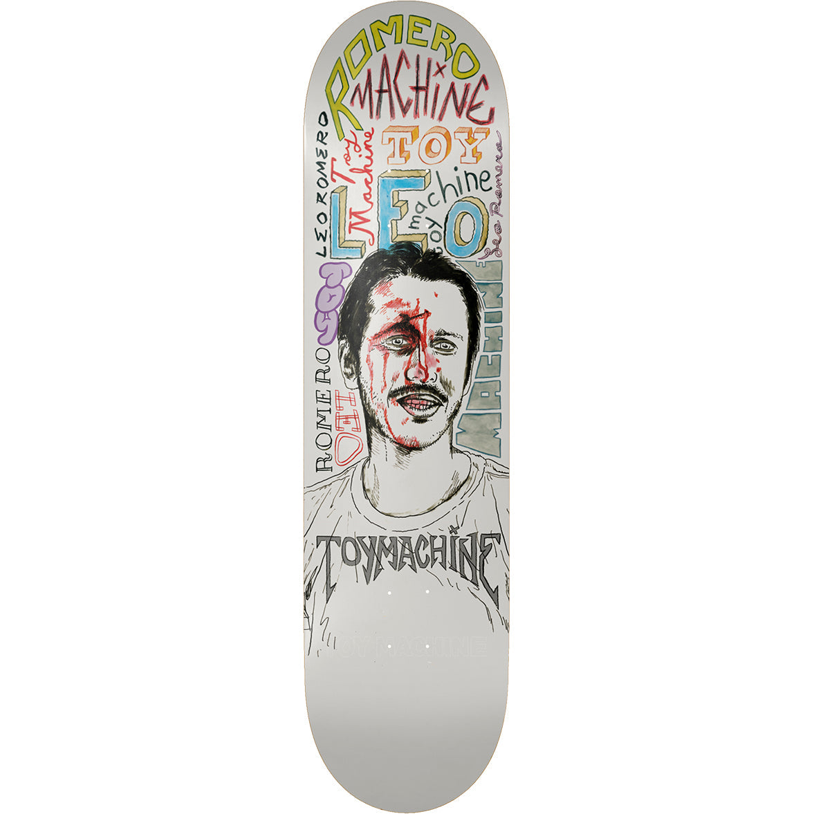 Toy Machine Mi Cara Skateboard Deck - Romero 8.38"