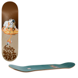 Toy Machine Forced Coffee Skateboard Deck - Willard 8.5"