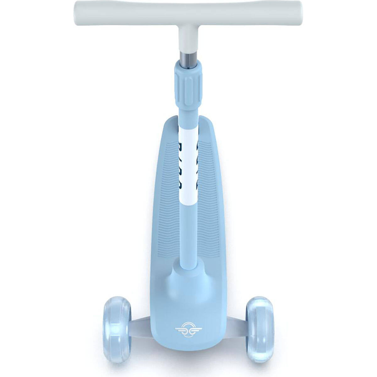 BIRD Birdie Light Up Glow 3 Wheeled Scooter - Sky Blue