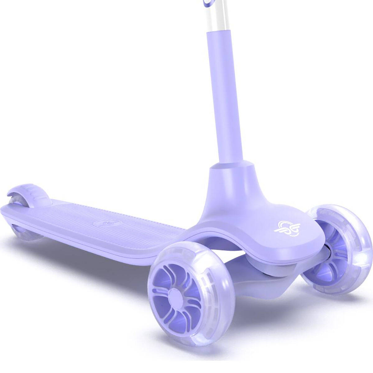 BIRD Birdie Light Up Glow 3 Wheeled Scooter - Twilight